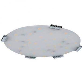 Paulmann MaxLED Softpad 85mm 2,8W 230/24V Silber Kunststoff