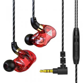 Dual Driver Wired HiFi Headphones with Super Bass and Noise Reduction for Xiaomi