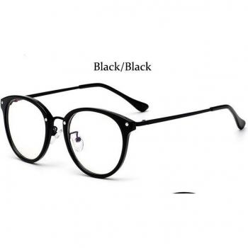 Gafas Vintage Redondas Transparentes
