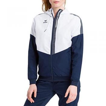 Kapuzenjacke Erima Damen Squad Blanc 34
