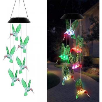 Luces LED Viento Solar 10 m