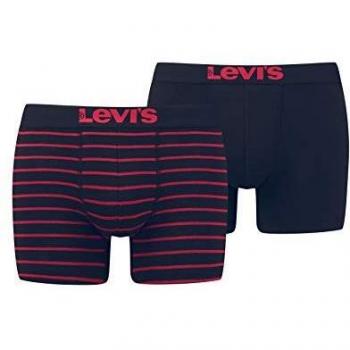 Levi's Men's Vintage Black Boxer Shorts Pack of 2