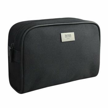 Neceser Masculino Hugo Boss en Color Gris – 23 x 8 x 14 cm Compacto