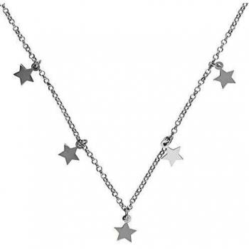 Córdoba Joyeros | Collar de Plata de Ley 925 con diseño Estrellitas Silver