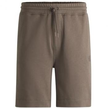 BOSS Orange Sweatshorts – Hellbraun – Reine Baumwolle – Modell Sewalk