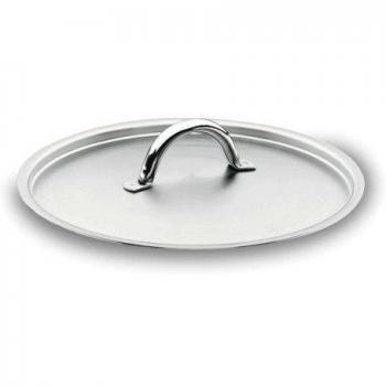 Lacor Chef Luxe Tapa de Inox, Plateado, 28 cm