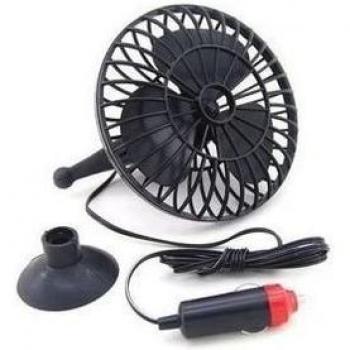 Ventilador Portátil 4 con Soporte de Carro 12V