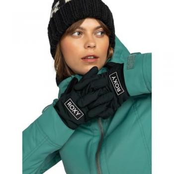 Roxy Freshfield Damenhandschuhe in Schwarz Matt
