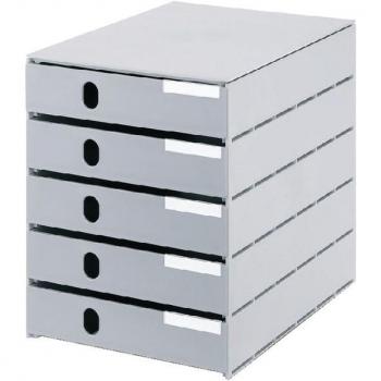 Grijze Stroombox 5-onderverdeel