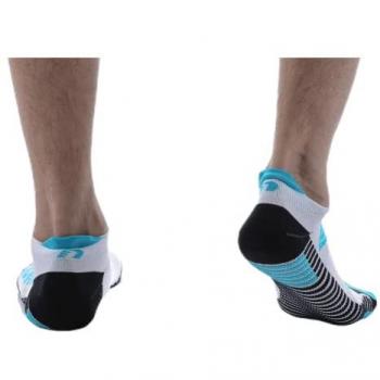 Newline Herren Tech Socklet Socken Blau/Weiß, Größe 43-46