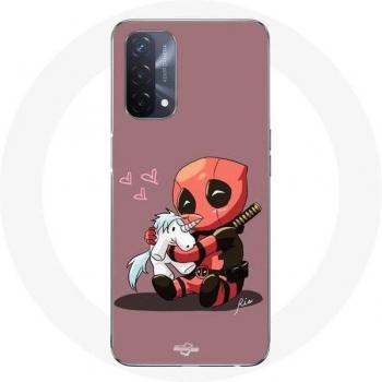 Oppo A93 5G Baby‑Deadpool Hülle “Einhorn‑Charm” – „Babe‑Unicorn“