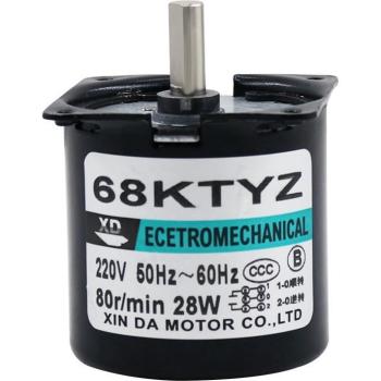 68KTYZ Exzentrischer Magnet-AC-Motor – 220 V, 2,8 W, 2,5–80 rpm CW/CCW