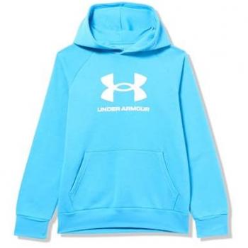 Under Armour Rival Hoodie Azul com Forro de Lã