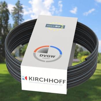 Kirchhoff HDPE Schlauch 25 mm x 25 m Bewässerung