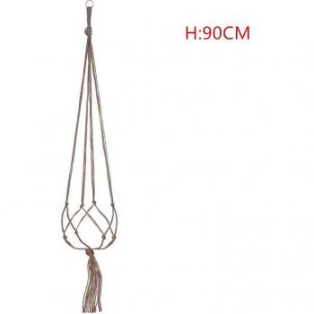 Cintre décoratif en macramé pour plantes