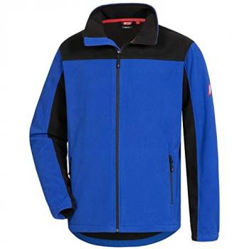 Nitras Fleecejacke für Arbeit Motion Tex Plus Gr. L in Königsblau/Schwarz