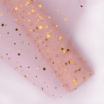 1M Star Moon Lace Mesh Sequins Craft Paper