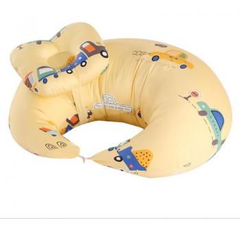 Almohada Dual Lactancia y Siesta Bebe de Algodón 100% Natural