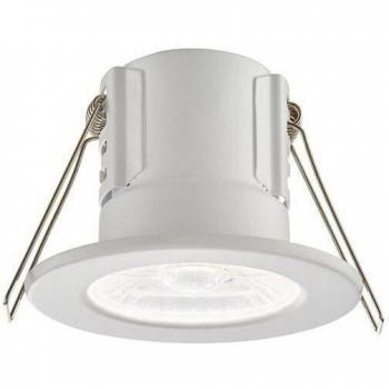 ShieldECO 800W Matte White LED Fixed Downlight – Cool White 4000K, IP65
