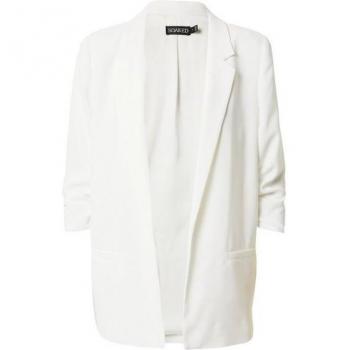Blazer di Lusso Soaked in Luxury Shirley, Tinta Bianca
