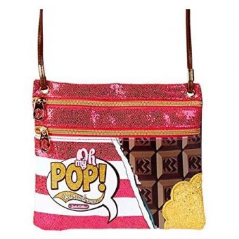 Mini poche horizontale OHMYPOP – Chocolat multicolore