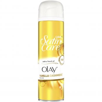 Gillette Satin Care Olay Shaving Gel Dry Skin Vanilla 200ml