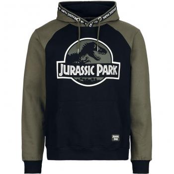 Lizensierter Jurassic Park Kapuzenpullover Herren Multicolor XL