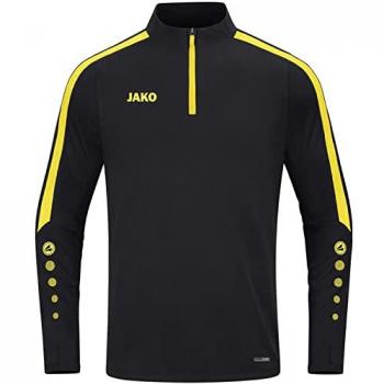JAKO Kinder Ziptop Power Pullover Schwarz 164