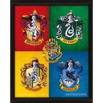 Poster incorniciato Hogwarts Harry Potter 25.5cm