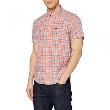 Lee Camisa de Botón, Hombre, Color Paprika Ni, S