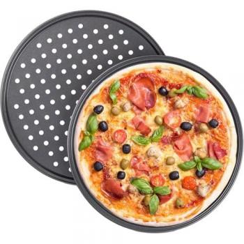 Bandejas Para Pizza: Acero Carbono, Anti‑Adherente, 29 cm