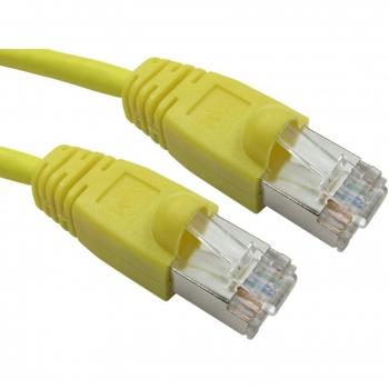 Cables Direct GELB CAT 6 Netzwerkkabel 2M