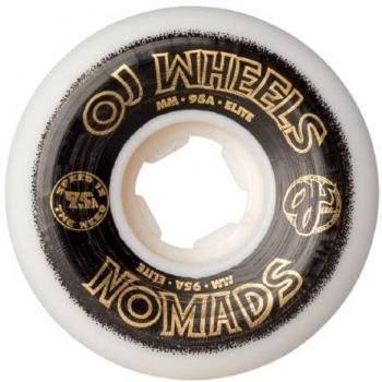 OJ Wheels Elite Nomads 95A 54 mm Rollen – White Edition