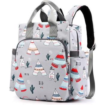 Trendige Wickeltasche für Mütter, Rucksack für Babybedarf, Hand