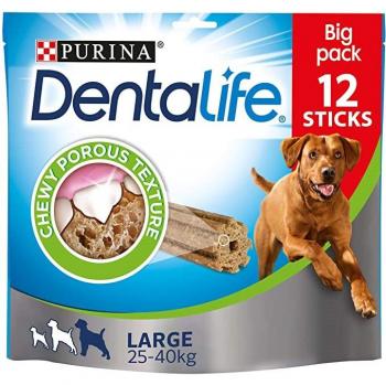 Purina Dentalife Large Dog Chews, 12 Sticks (35g each)