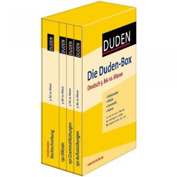 Die Duden-Box Deutsch 5. bis 10. Klasse: Schülerduden