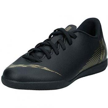 Nike Vaporx 12 Club GS IC, Chaussures de Foot Mixte Enfant, Noir