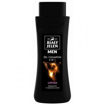 Biały Jeleń Gel Shampo Bardana 2‑in‑1 Uomo 300 ml