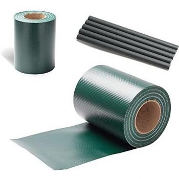 SONUG Frangivista PVC 35m x 19cm Paravista Antivento e Anti-Sbiadimento per Recinto Metallico