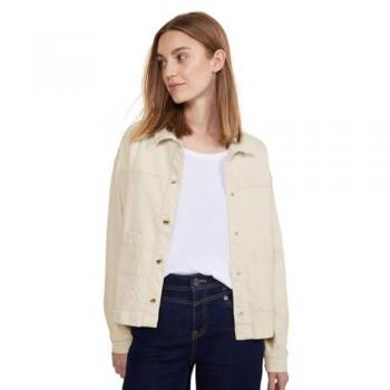 Street One Jeansjacke ecru gewaschen