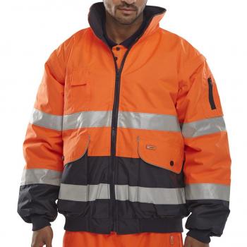 Beeswift Europa High Visibility Bomber Jacket BSW14006