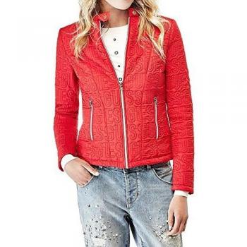Guess Damen Cape W73L57W8QJ0 – Rotes Cape – Klein (S) – Marke Guess