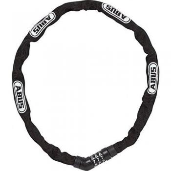 Candado Abus 4804C de Cadena, Color Negro