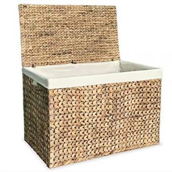 Contenitore per Biancheria 82x42,5x52,5 cm in Giacinto d'Acqua