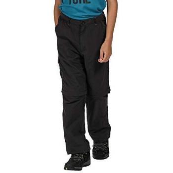 Pantalon Enfant Regatta SORCER II, technique, léger, dézipable, Ash, FR : L