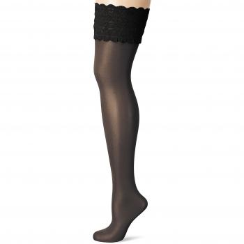 Wolford Satin Touch 20 Medias de Compresión, 20 DEN, Negro