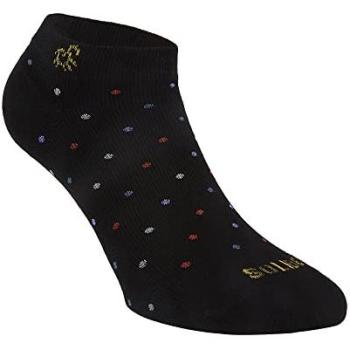Solidea Komfort Socken Schwarz mit Punkten 4XL