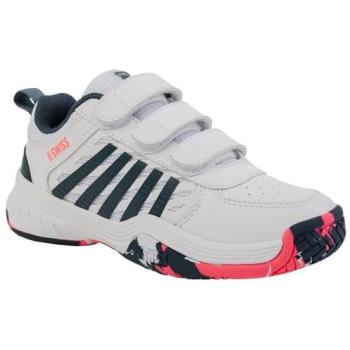 Courts Express 2 Strap Enfants – Blanc, Noir et Bleu Petrol (Edition Limitée)