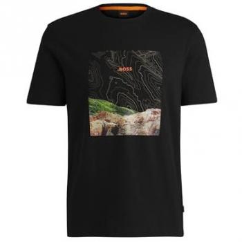 BOSS Maglietta Te Forest Nera M