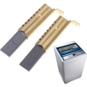 1 Pair of L94MF7 Carbon Brushes for Whirlpool Washing Machines
